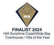 HIA awards logo - finalist sunshine coast/wide bay townhouse of the year